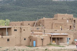 Taos Pueblo, still inhabited