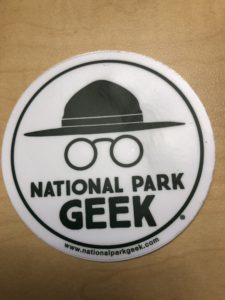 National Park "Geek" sticker